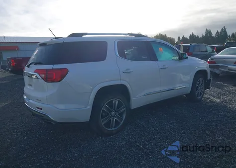 2018 GMC Acadia Denali из США, поврежденный, VIN 1GKKNXLS3JZ137998
